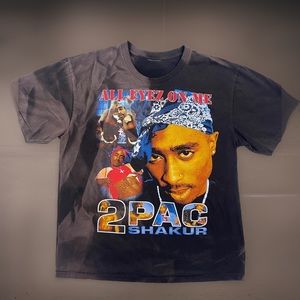 2 Pac Shakur "ALL EYEZ ON ME" 90's Rap T Shirt